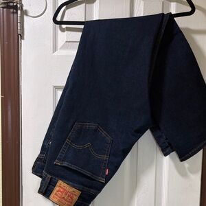 Men's Straight Jeans in Dark Indigo - Classic Straight Fit